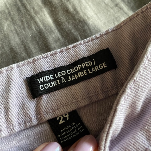 Wide Leg Cropped Pants - Picture 5 of 5